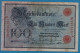 DEUTSCHES REICH 100 MARK 07.02.1908 # 9918581A P# 33a Reichsbank - 100 Mark