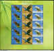 India 2016 Exotic Birds Set Of 2 Sheetlets MNH - Cuculi, Turaco