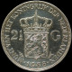 LaZooRo: Netherlands 2 1/2 Gulden 1938 XF / UNC Deep Hair Lines - Silver - 2 1/2 Gulden