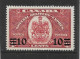 CANADA 1939 10c ON 20c SPECIAL DELIVERY SG S11 UNMOUNTED MINT Cat £10 - Exprès