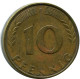 10 PFENNIG 1967 F WEST & UNIFIED GERMANY Coin #AZ460.U - 10 Pfennig