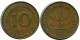 10 PFENNIG 1967 F WEST & UNIFIED GERMANY Coin #AZ460.U - 10 Pfennig