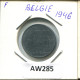 1 FRANC 1946 BELGIE-BELGIQUE BELGIEN BELGIUM Münze #AW285.D - 1 Franc