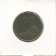 50 CENTS 1980 SIMBABWE ZIMBABWE Münze #AR504.D - Zimbabwe