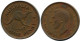 1/2 PENNY 1947 AUSTRALIA I Coin #AX359.U - ½ Penny