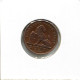 2 CENTIMES 1905 DUTCH Text BELGIUM Coin #BA230.U - 2 Cent