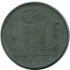 1 FRANC 1942 BELGIE-BELGIQUE BÉLGICA BELGIUM Moneda #BA709.E - 1 Franc