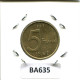 5 FRANCS 1998 BELGIUM Coin DUTCH Text #BA635.U - 5 Frank