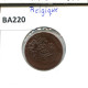 2 CENTIMES 1863 FRENCH Text BÉLGICA BELGIUM Moneda #BA220.E - 2 Cent