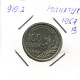 100 FRANCS 1957 B FRANCIA FRANCE Moneda #AN484.E - 100 Francs