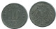 10 PFENNIG 1921 ALEMANIA Moneda GERMANY #AE405.E - 10 Pfennig