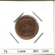 2 CENTS 2001 FIDSCHI FIJI Münze #AS412.D - Fiji