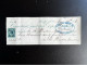 UNITED STATES USA 1876 CHEQUE CONNECTICUT TRUST AND SAFE DEPOSIT COMPANY 10-08-1876 VERENIGDE STATEN AMERIKA AMERICA - Fiscale Zegels