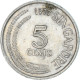 Monnaie, Singapour, 5 Cents, 1977 - Singapour