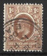 K.U.T......KING EDWARD VII...(1901-10..)....." 1907...".....1c.......BROWN......SG34.......CDS......VFU... - East Africa & Uganda Protectorates