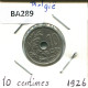 10 CENTIMES 1926 DUTCH Text BELGIEN BELGIUM Münze #BA289.D - 10 Centimes