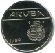 10 CENTS 1989 ARUBA Pièce (From BU Mint Set) #AH075.F - Aruba