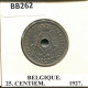 25 CENTIMES 1927 FRENCH Text BELGIQUE BELGIUM Pièce #BB262.F - 25 Centimes