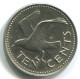 10 CENTS 1979 BARBADOS Coin #WW1167.U - Barbados