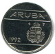 10 CENTS 1992 ARUBA Münze (From BU Mint Set) #AH078.D - Aruba