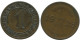 1 REICHSPFENNIG 1928 G DEUTSCHLAND Münze GERMANY #AE224.D - 1 Rentenpfennig & 1 Reichspfennig