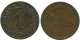 1 REICHSPFENNIG 1928 G DEUTSCHLAND Münze GERMANY #AE224.D - 1 Renten- & 1 Reichspfennig