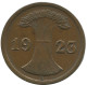 2 RENTENPFENNIG 1923 A DEUTSCHLAND Münze GERMANY #AD487.9.D - 2 Rentenpfennig & 2 Reichspfennig