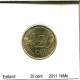 20 CENTS 2011 ESTLAND ESTONIA Münze #AS688.D - Estonie