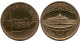 1986 ROYAL DUTCH MINT SET TOKEN NETHERLANDS MINT (From BU Mint Set) #AH037.U - [Sets Sin Usar &  Sets De Prueba