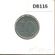 10 PFENNIG 1967 A DDR EAST ALLEMAGNE Pièce GERMANY #DB116.F - 10 Pfennig