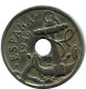 50 CENTIMOS 1949 SPAIN Coin #AR161.U - 50 Céntimos