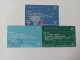 China Kunming Metro One-way Card/one-way Ticket/subway Card,3 Pcs - Monde