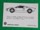 Trading Card - Americana Munich - (7,5 X 5,2 Cm) - Jaguar MK X - N° 69 - Moteurs