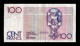 Bélgica Belgium 100 Francs ND (1982-1994) Pick 142a(5) Mbc/+ Vf/+ - 100 Francos