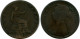 HALF PENNY 1887 UK GROßBRITANNIEN GREAT BRITAIN Münze #AZ616.D - C. 1/2 Penny