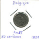50 CENTIMES 1922 DUTCH Text BELGIQUE BELGIUM Pièce #BA345.F - 50 Cent