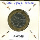 1000 LIRE 1997 R ITALIE ITALY Pièce BIMETALLIC #AW646.F - 1 000 Lire