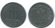 10 PFENNIG 1919 GERMANY Coin #AE406.U - 10 Pfennig
