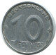 10 PFENNIG 1950 A DDR EAST GERMANY Coin #AE077.U - 10 Pfennig