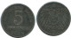 5 PFENNIG 1918 D GERMANY Coin #AE306.U - 5 Rentenpfennig & 5 Reichspfennig