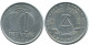 10 PFENNIG 1965 A DDR EAST GERMANY Coin #AE089.U - 10 Pfennig