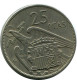 25 PESETAS 1957 SPAIN Coin #AR182.U - 25 Pesetas