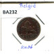 2 CENTIMES 1909 DUTCH Text BÉLGICA BELGIUM Moneda #BA232.E - 2 Cent