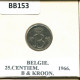 25 CENTIMES 1966 DUTCH Text BÉLGICA BELGIUM Moneda #BB153.E - 25 Centimes