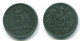 5 PFENNIG 1918 NOTGELD ALEMANIA Moneda GERMANY #DE10105.3.E - 5 Rentenpfennig & 5 Reichspfennig