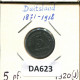 5 PFENNIG 1920 J ALEMANIA Moneda GERMANY #DA623.2.E - 5 Rentenpfennig & 5 Reichspfennig