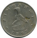 1 DOLLAR 1997 SIMBABWE ZIMBABWE Münze #AP970.D - Zimbabwe