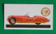 Trading Card - Brooke Bond Tea- History Of The Motor Car - 1948 Jaguar XK120 "G.B." - (6,8 X 3,7)-Série 50 - N° 42 - Motori