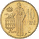 Monnaie, Monaco, Rainier III, 10 Centimes, 1962, TTB+, Bronze-Aluminium - 1960-2001 Nouveaux Francs