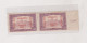 HUNGARY 1919 SZEGED SZEGEDIN Locals Mi 13 Pair  Hinged - Local Post Stamps